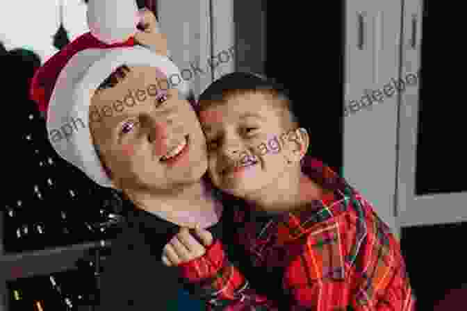 A Father And Son Hugging In Front Of A Christmas Tree A Father For Christmas (A Veteran S Christmas 1)