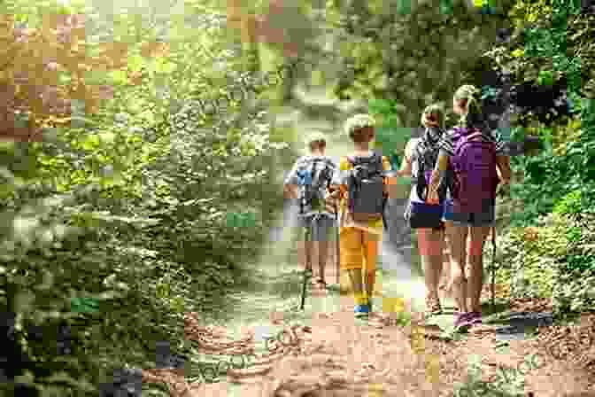 A Group Of Children Hiking In The Woods Adventure Club #1: Hilarious Adventures For Children Ages 9 12