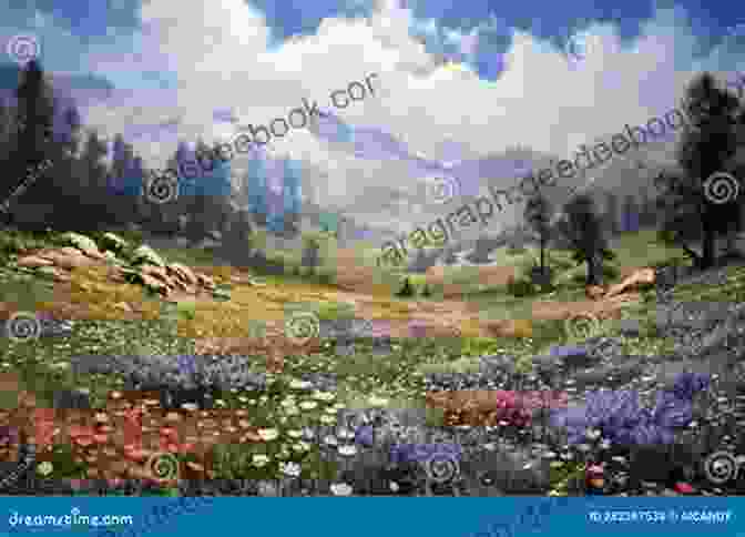 A Panoramic View Of A Vibrant Alpine Meadow In Sikkim, Adorned With Colorful Wildflowers WILD NATURE: Flora Fauna Of Sikkim India