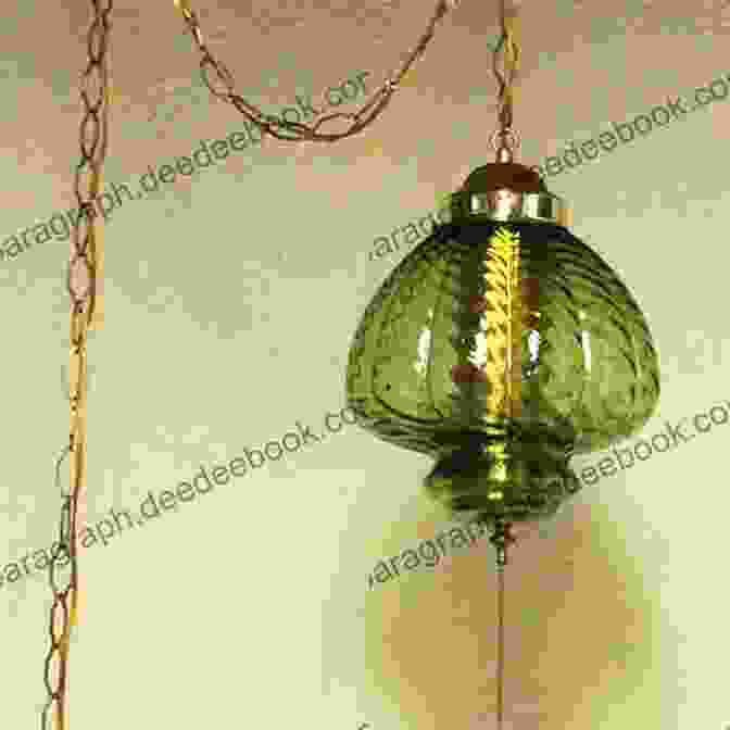 A Photo Of A Plant Pot Hanger And A Globe Hangers Lamp From The 1970s. Macrame Elegance V: 1970s Plant Pot Hanger Globe Hangers Lamps