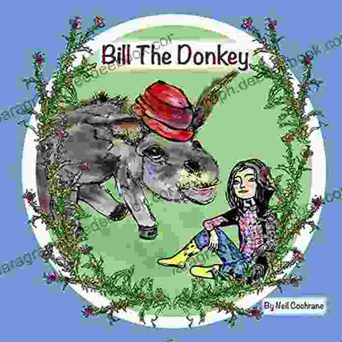 A Photograph Of Bill The Donkey Performing In A Show, With Neil Cochrane Standing Behind Him. Bill The Donkey Neil Cochrane