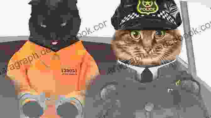 A Police Cat Assisting Law Enforcement Officers In A Drug Detection Operation, Using Its Acute Sense Of Smell To Identify Illegal Substances. Heroic Helpful And Caring Cats: Felines Who Make A Difference