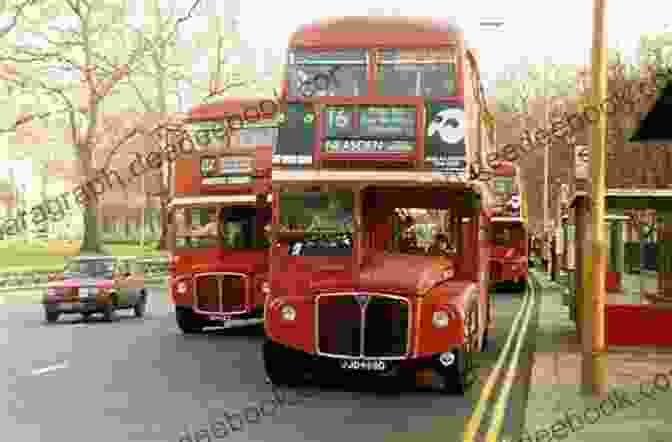 A Routemaster Bus In The 1980s London Routemasters In The Late 1970s And Early 1980s