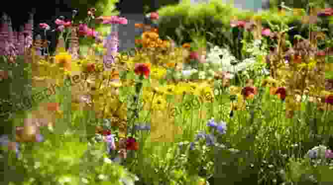 A Tranquil Scene Of A Farm Surrounded By Lush Greenery, With Colorful Flowers And Native Birds Backpacker: My Diary Of Poems In An Australian Farm