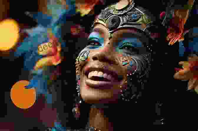 Ada Surrounded By Vibrant Carnival Revelers, Her Face A Mixture Of Awe And Excitement Ada At The Carnival Nkechi Anya