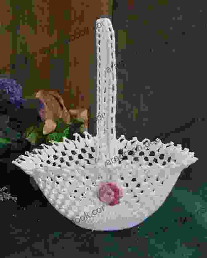 An Exquisite Crochet Basket Adorned With Delicate Heart Motifs, Handcrafted With Passion And Attention To Detail. Crochet Basket Pattern Crochet Valentines Day Heart Basket Pattern Crochet Basket Diy Crochet Valentines Pattern Heart Shaped Box