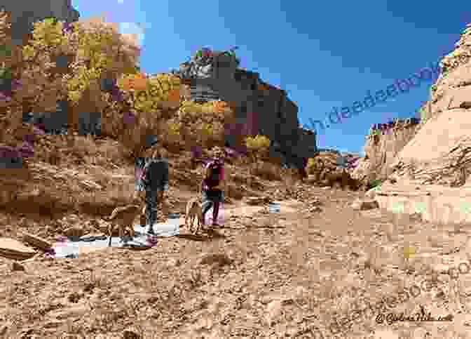 Hikers Enjoying A Trail In The Greater San Rafael Swell. The Greater San Rafael Swell: Honoring Tradition And Preserving Storied Lands