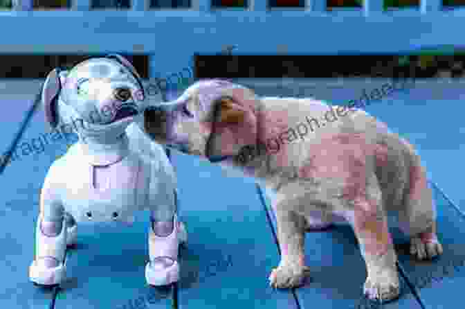 Jonah And Robodog Sharing A Heartfelt Moment In The Book D 39: A Robodog S Journey Irene Latham