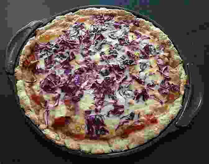 Large Round Pizza With Blue Crust, Purple And Green Toppings, And A Star Shaped Piece Missing Adventure Time Recipes: How To Make Intriguing And Delectable Meals Inspired By Adventure Time