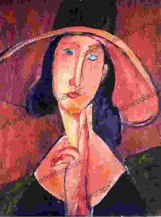 Modigliani's Painting 'Woman With A Hat,' Featuring An Elongated Female Figure With Piercing Eyes And A Vibrant Hat. Amedeo Modigliani: 250+ Expressionist Paintings Expressionism