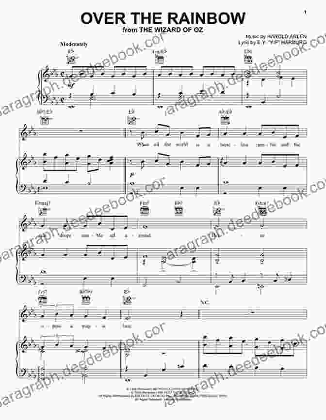 Over The Rainbow Sheet Music Disney Songs Beginning Solo Guitar: 15 Songs Arranged For Beginning Chord Melody Style In Standard Notation And Tablature