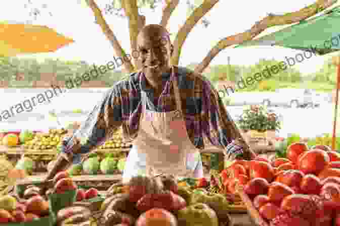 Portrait Of A Street Vendor Smiling And Surrounded By Colorful Goods Sightseeing Rattawut Lapcharoensap