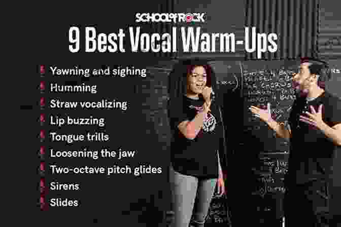 Singer Performing Vocal Warm Ups Singer S Guide To Powerful Performances