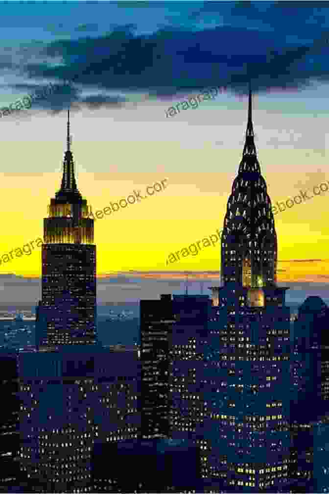 The Iconic New York City Skyline, Featuring The Empire State Building, Chrysler Building, And One World Trade Center Top Ten Sights: New York