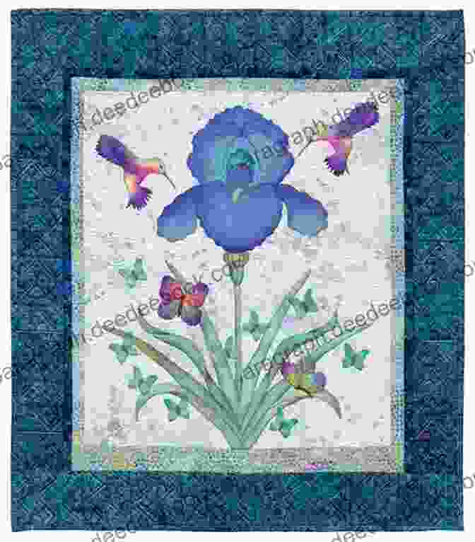 Vibrant Quilt Featuring A Graceful Blend Of Melt Blending And Fusible Appliqué Techniques Creative Quilts From Your Crayon Box: Melt N Blend Meets Fusible Applique