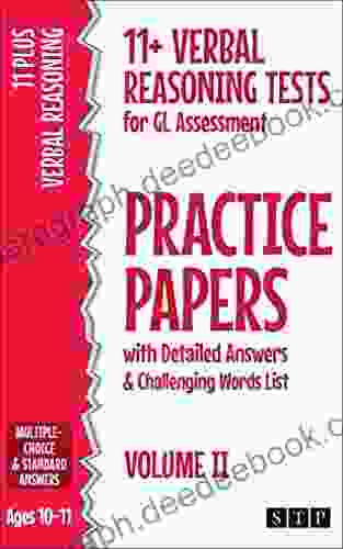 11+ Verbal Reasoning Tests For GL Assessment Practice Papers With Detailed Answers Challenging Words List: Volume II (Ages 10 11)