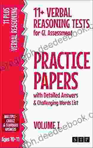 11+ Verbal Reasoning Tests For GL Assessment Practice Papers With Detailed Answers Challenging Words List: Volume I (Ages 10 11)