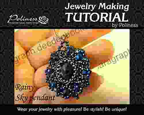 DIY Jewelry Making Pattern Rainy Sky Pendant Practical Step By Step Guide On How To Make Handmade Beaded Necklace