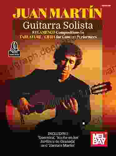 Guitarra Solista 8 Flamenco Compositions In Tablature/CIFRA For Concert Performers