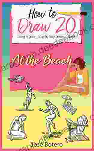 How To Draw 20 At The Beach: Learn To Draw Step By Step Drawing Tutorial